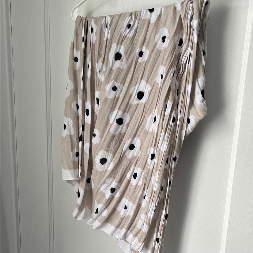 kate spade floral scarf - Beige and Black